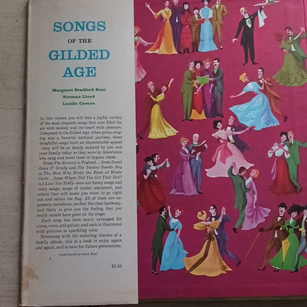 Hardcover songs gilded